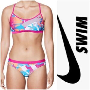 Nike Drift Graffiti Crossback Sport bikini set L